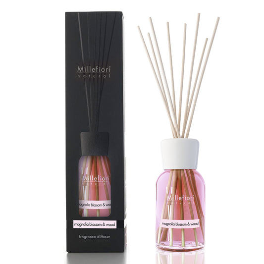 MAGNOLIA BLOSSOM & WOOD NATURAL STICK DIFFUSER 250ML